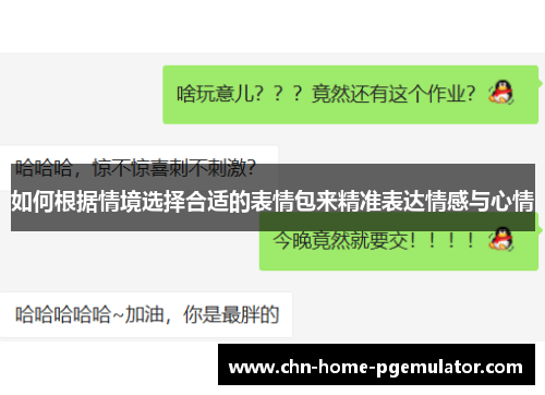 如何根据情境选择合适的表情包来精准表达情感与心情