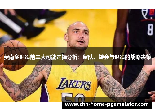 费南多退役前三大可能选择分析：留队、转会与退役的战略决策